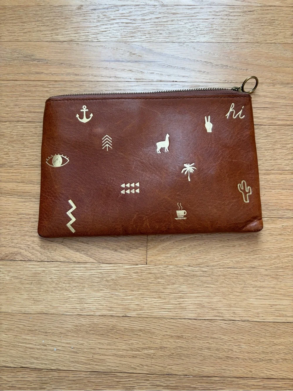 Madewell Leather Clutch- NWT